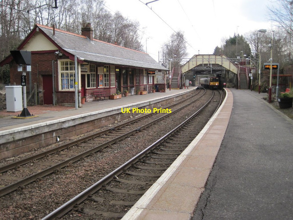 Photo 6"x4" Whitecraigs railway station, Renfrewshire Whitecraigs\/NS5557 c2011