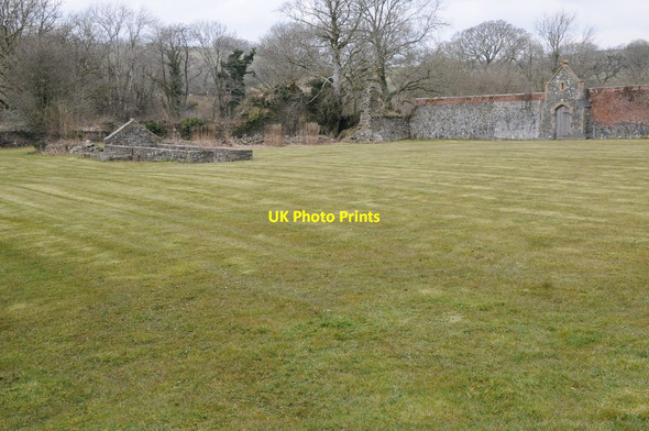 Photo 6"x4" Remains of Whitland Abbey Cwmfelin Boeth c2013