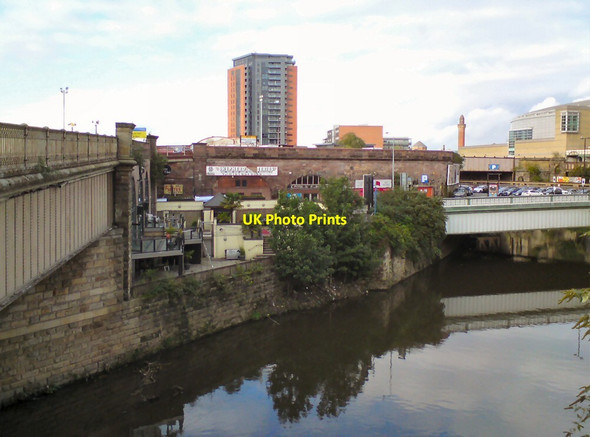 Photo 6"x4" Bridges over the Irwell Manchester c2013