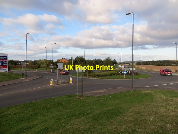 Photo 6"x4" Bonnyrigg Distribution Road Lasswade c2013