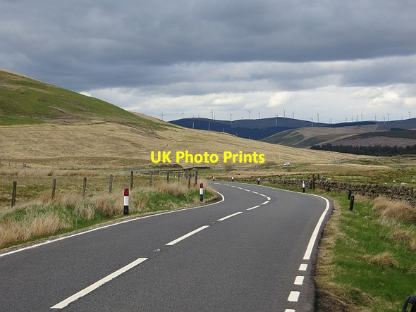 Photo 6"x4" A702, Over Fingland Potrail Water c2013