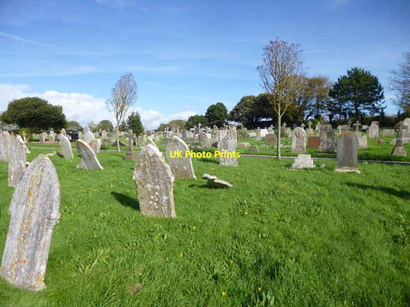 Photo 6"x4" Wyke Regis Cemetery Weymouth\/SY6779 c2013