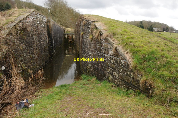 Photo 6"x4" Derelict lock Newport\/Casnewydd c2013
