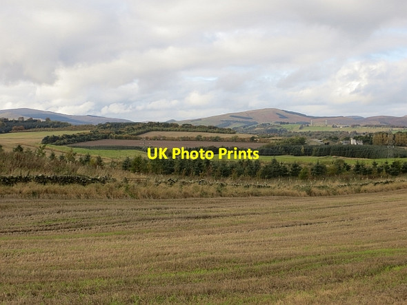 Photo 6"x4" Stubble near Cleish Mains Cleish c2013