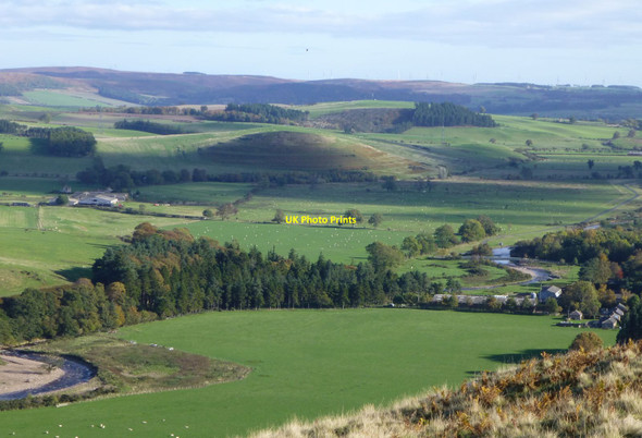 Photo 6"x4" Heddon Hill from Ewe Hill Ingram c2013