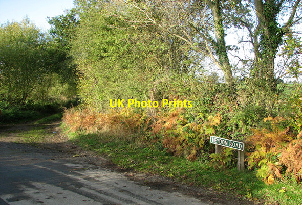 Photo 6"x4" Heydon Road junction with Spink's Lane, Oulton Oulton\/TG1328 c2013