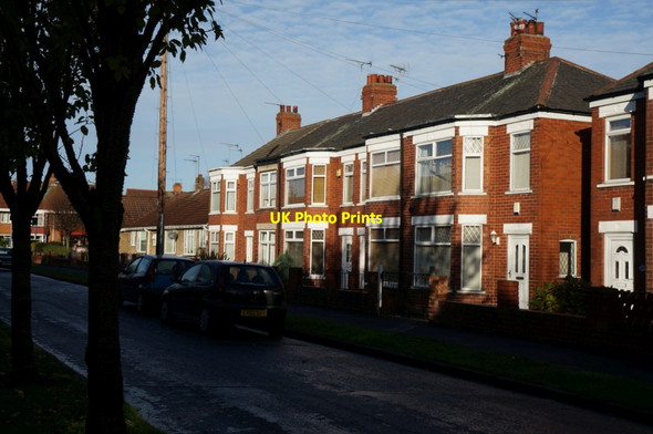 Photo 6"x4" Burlington Road off Gillshill Road, Hull Sutton-on-Hull c2013