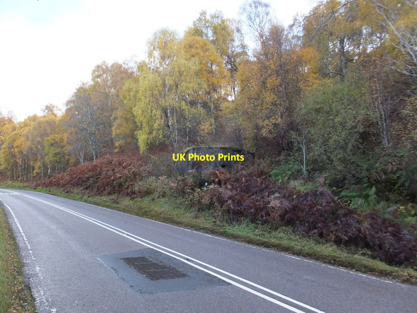 Photo 6"x4" Pillbox by the A835 Strath Garve \/ Srath Gairbh c2013