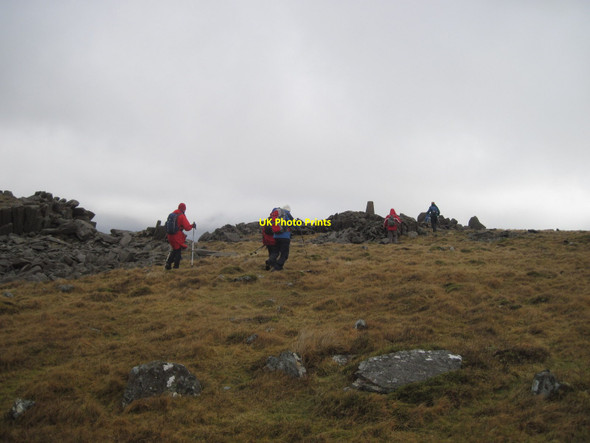 Photo 6"x4" Approaching the trig point on Bwlch Mawr Capel Uchaf c2011