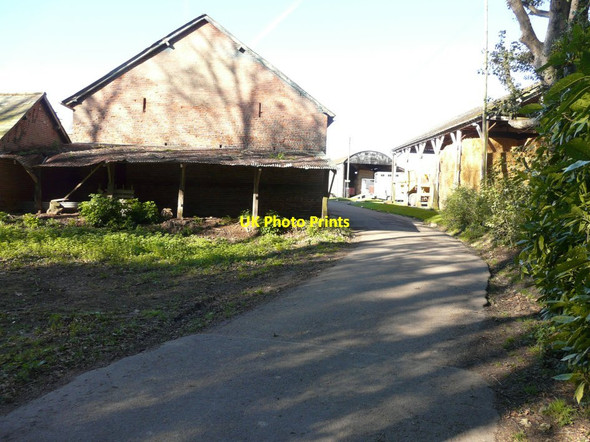 Photo 6"x4" Outbuildings at Home Farm Knowlton\/TR2853 c2013