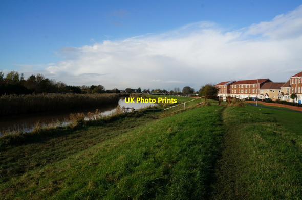 Photo 6"x4" The riverside path towards Kingswood Kingswood\/TA0834 c2013