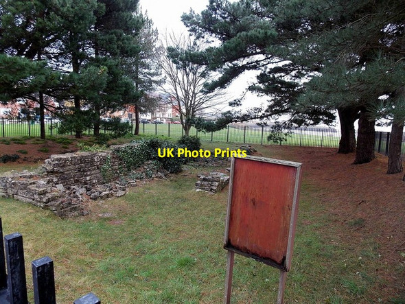 Photo 6"x4" Remains of St Baruch's chapel, Barry Island Barry Island c2012
