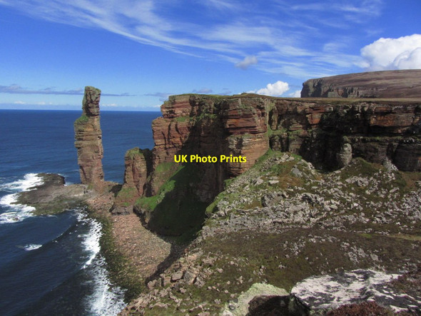 Photo 6"x4" Hoy; The Old Man of Hoy as seen from the S Rackwick\/ND2099 c2013