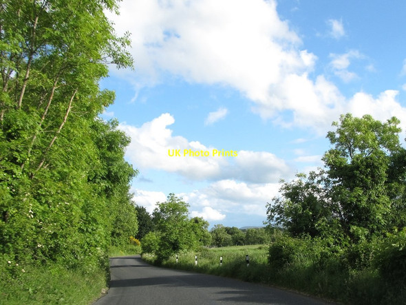 Photo 6"x4" A winding section of Damolly Road Newry c2013