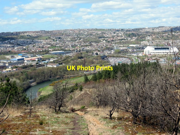 Photo 6"x4" Mynydd Cilfai \/ Kilvey Hill Swansea\/Abertawe c2013