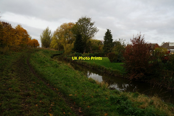 Photo 6"x4" The River Foss towards Haxby Road, York New Earswick c2013