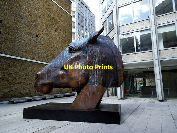 Photo 6"x4" The copper horse Westminster c2013