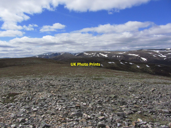 Photo 6"x4" On Carn Liath. View W towards Cairngorm Plateau Carn Liath\/NO1697 c2013