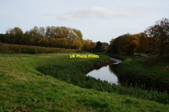 Photo 6"x4" The River Foss near Huntington, York Huntington\/SE6155 c2013