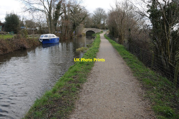Photo 6"x4" Approaching bridge 67 Mamhilad c2013