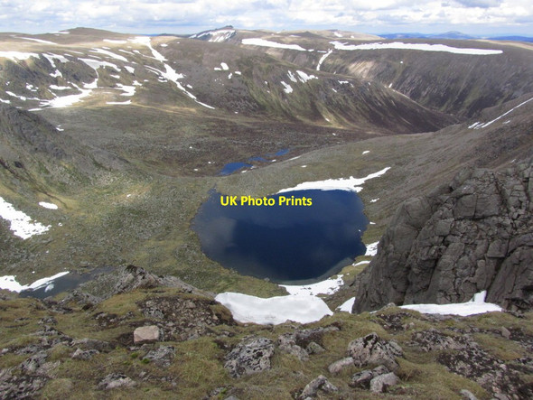 Photo 6"x4" Dubh Lochan & Ben Avon as seen from A' Choich Dubh Lochan\/NO0999 c2013