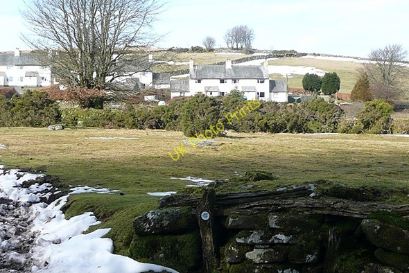 Photo 6"x4" Houses at Bellever Bellever c2009