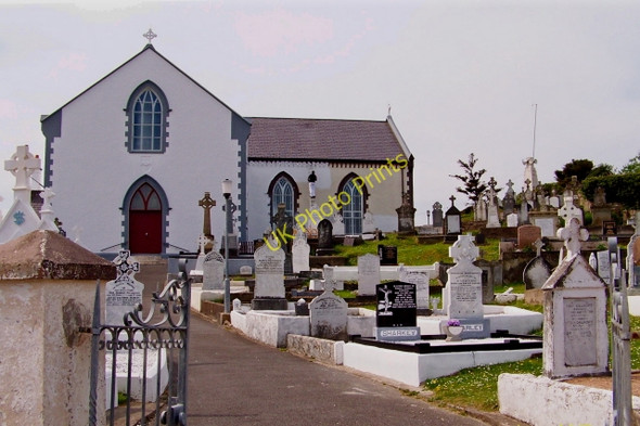Photo 6"x4" Belcruit - St Mary's Catholic Cemetery & Church Kincaslough c2008