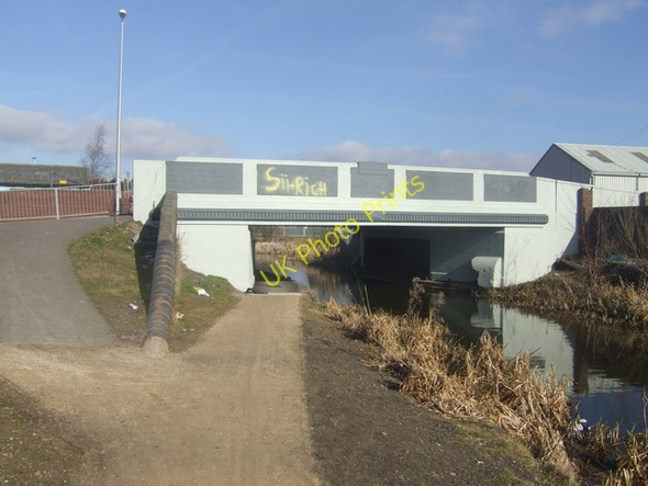 Photo 6"x4" Wednesbury Old Canal - Belper Bridge West Bromwich c2009