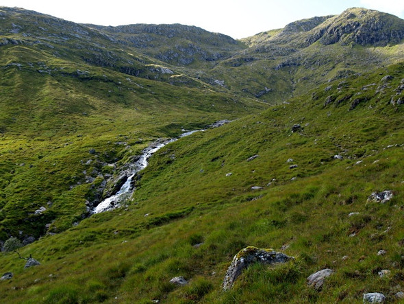 Photo 6"x4" Waterslide, Allt Mhalagain Allt Coire Mh\u00e0lagain\/NG9613 c2008