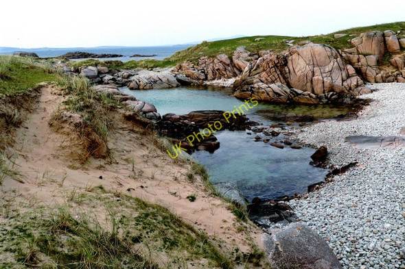 Photo 6"x4" Inishfree Bay - Tidal Pools Braade c2008