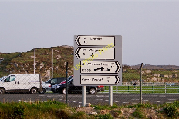 Photo 6"x4" Mullaghderg Beach - Access road from R259 Braade c2008