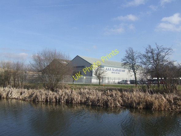 Photo 6"x4" Factory Units beside the Wednesbury Old Canal West Bromwich c2009