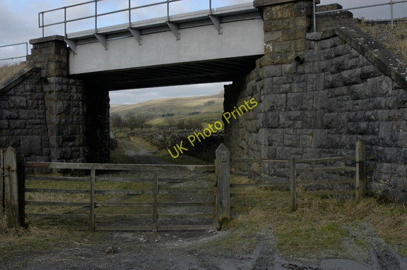 Photo 6"x4" Railway Bridge near Helwith Bridge Foredale c2009