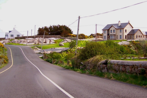 Photo 6"x4" Bunbeg Harbour Road - Road Scene Bunbeg c2008