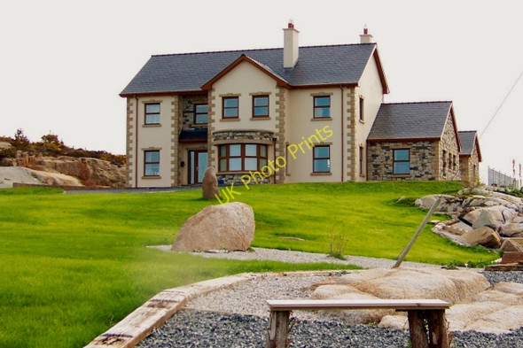 Photo 6"x4" Bunbeg Harbour Road - New house Bunbeg c2008