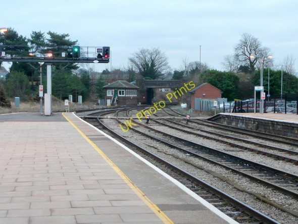 Photo 6"x4" View south from Hereford Railway Station Hereford c2009