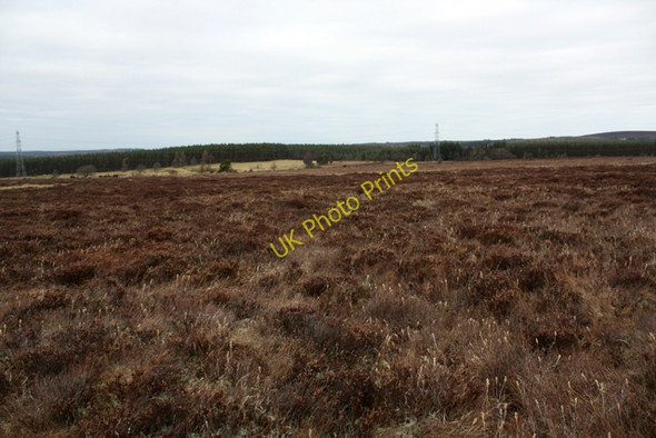 Photo 6"x4" Boggy Moorland on Cairn Eney Kettle Holes c2009