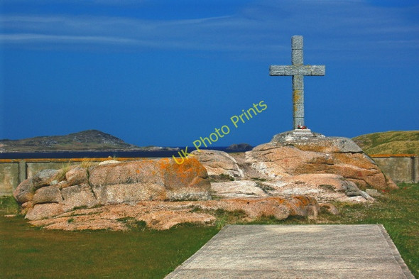 Photo 6"x4" Bunbeg - Magheragallon Cemetery Derrybeg\/B8125 c2008 P6