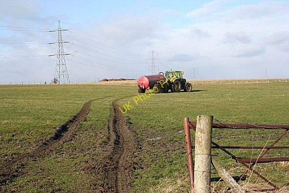 Photo 6"x4" Spreading Muck Keith c2009