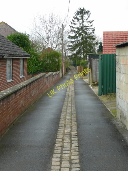 Photo 6"x4" Lane off Marlborough Lane Swindon\/SU1685 c2009