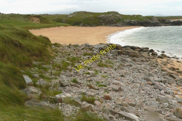 Photo 6"x4" Glassagh - Beach along Gweedore Bay Carrick\/B8128 c2005
