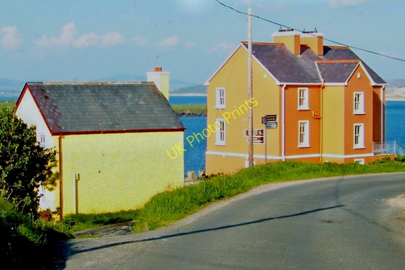 Photo 6"x4" Houses along road approaching Portnoo from SW Portnoo c2008