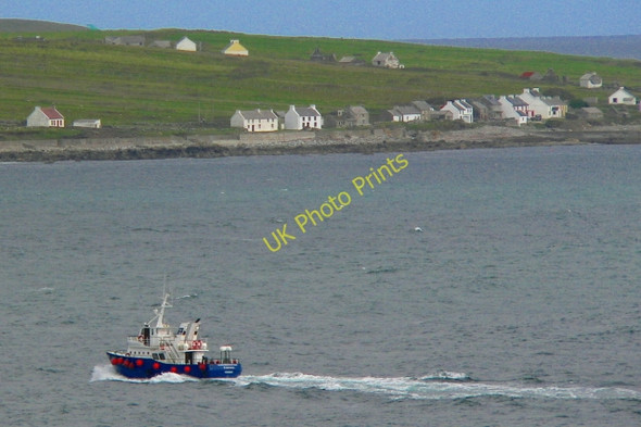 Photo 6"x4" Tory Sound - Tory Island ferry near Inishbofin Island Meenlaragh c2005