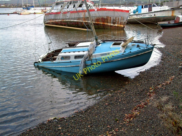 Photo 6"x4" After the storm Conwy c2005