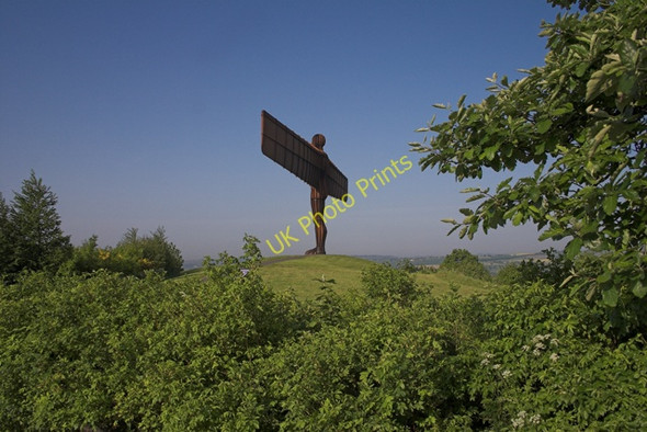 Photo 6"x4" Angel Of The North Low Eighton c2005