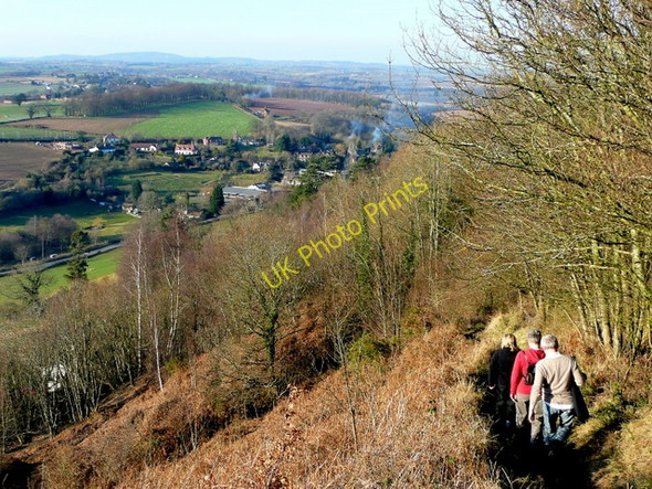 Photo 6"x4" Descending Coppet Hill 2 Goodrich c2009