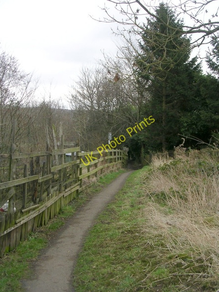 Photo 6"x4" Footpath - School Lane Addingham c2009