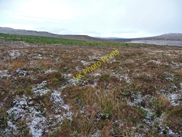 Photo 6"x4" Moorland south of the A850 Horneval c2009