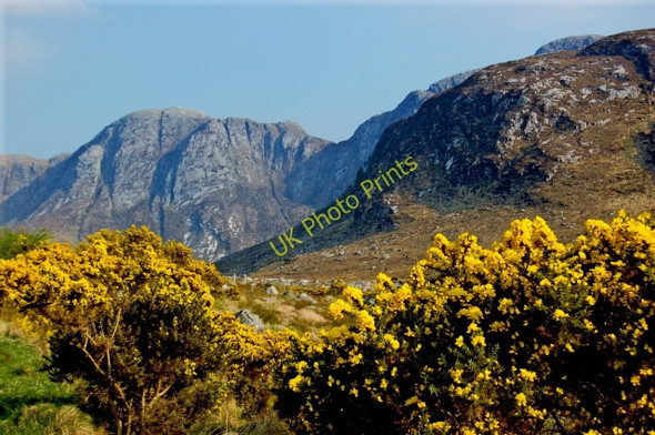 Photo 6"x4" Poison Glen - Scenic view from path to Poison Glen. Money Beg c2008