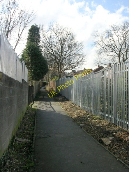 Photo 6"x4" Footpath - Carlinghow Lane Heckmondwike c2009